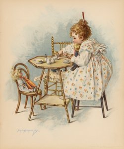 Anne Bakımı (renkli taş) by Maud Humphrey