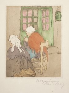 La Porte Verte (Yeşil Kapı) (Örgü) by Maud Hunt Squire