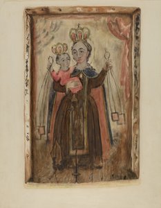 Retablo (Carmel Our Lady of) by Maude Valle