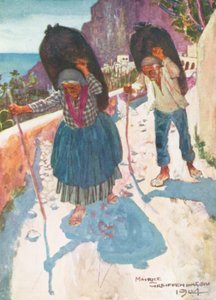 Kömür Taşıyıcılar, Amalfi (renkli lito)
