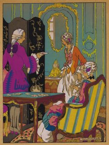 Manon Lescaut tarafından Tarih için İllüstrasyon (renkli taş)