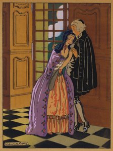 Manon Lescaut tarafından Tarih için İllüstrasyon (renkli taş)