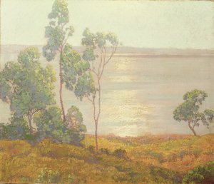 Sabah Güneşi, San Diego (tuval üzerine yağlı boya) by Maurice Braun