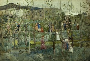 Kapri, 1899 by Maurice Brazil Prendergast