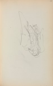 İtalyan Sketchbook: Gondol sayfa 110, 1898-1899. by Maurice Brazil Prendergast