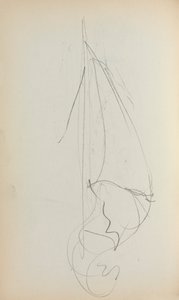 İtalyan Sketchbook: Yelken sayfa 73, 1898-1899. by Maurice Brazil Prendergast
