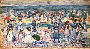 Alçak Gelgit, Revere Sahili, c.1910-11 by Maurice Brazil Prendergast