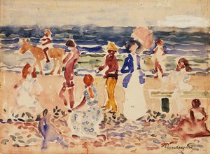 Sahilde, c.1920-23 by Maurice Brazil Prendergast