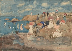 Revere Plajı, c. 1896.