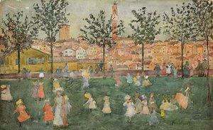 Siena, c.1898-99 by Maurice Brazil Prendergast