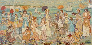 Plaj "3 Numara""" by Maurice Brazil Prendergast