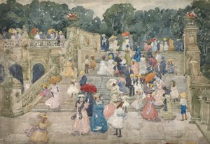 Teras Köprüsü, Central Park by Maurice Brazil Prendergast