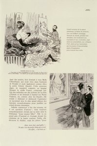 Bir portre için ilk oturma, 1895 by Maurice Charles Mathieu Bonvoisin