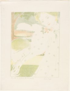 Ve Ellerinin Okşamasıdır, Aşktan sekizinci tabak by Maurice Denis