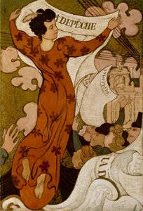 La Dispeche de Toulouse, 1892 by Maurice Denis