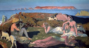 Yeşil Sahil, Perros Guirec, 1909.