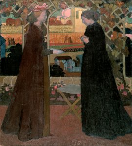 Ziyaret, 1894. by Maurice Denis