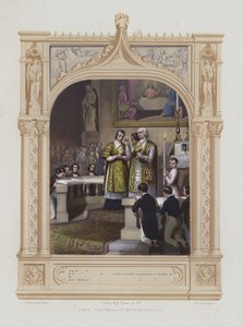 İlk Komünyon (aquatint) by Maurice Leloir