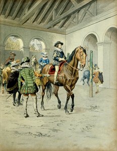 Fransa Tarihi: Kardinal Richelieu (Armand Jean du Plessis by Maurice Leloir