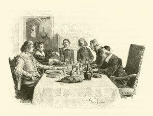 Üç Silahşörler için İllüstrasyon (gravür) by Maurice Leloir