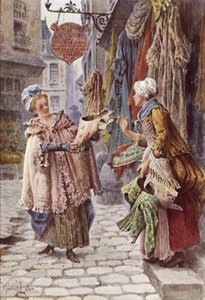 Tüccar tuvalette by Maurice Leloir