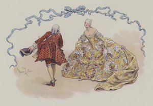 Menüet by Maurice Leloir