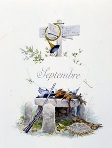 Eylül “Ayın Şarkısı”, Jérôme Doucet, illüstrasyon - Maurice Leloir, ed. Reims 1904. L. Michaud by Maurice Leloir