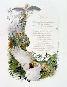 Eylül “Ayın Şarkısı””, Jérôme Doucet, illüstrasyon - Maurice Leloir, ed. Reims 1904. L. Michaud by Maurice Leloir