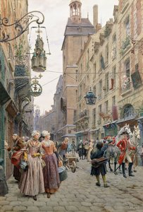 Meşgul Sokak by Maurice Leloir