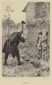 su kemeri (gravür) by Maurice Leloir