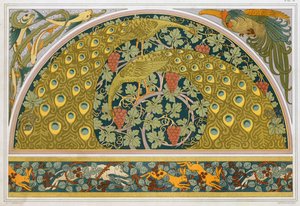 Kenarlıklar ve köşeler için tasarımlar, pub. 1897. by Maurice Pillard Verneuil