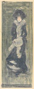 Leydi Su Hui ve Ayet Bulmacası by Maurice Brazil Prendergast