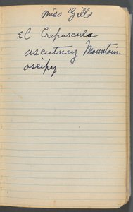 Eskiz defteri, sayfa 077: Notlar by Maurice Prendergast