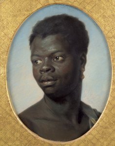 Genç bir zencinin portresi, 1751 dolayları (kağıt üzerine pastel)