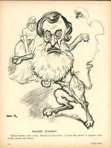 Tereyağı Tabağı, 191, satirik renkli by Maurice Radiguet