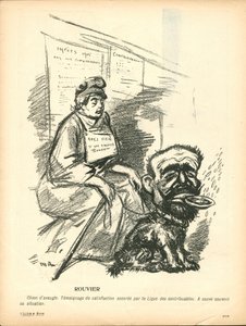 Tereyağı Tabağı, 191, satirik renkli by Maurice Radiguet