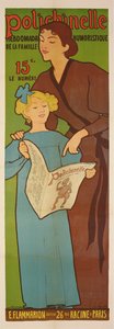 Haftalık mizahi gazete Polichinelle için poster, 1896