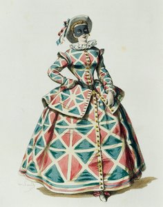 Arlecchina, Maurice Sand (1823-1889) tarafından by Maurice Sand