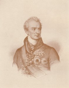 Prens Clemens Wenzel Nepomuk Lothar Von Metternich-Winneburg, c1830, 1896