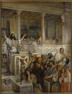 Le Christ Prechant a Capharnaum - İsa