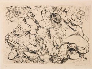 saldırı by Max Beckmann