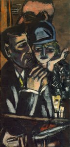 çubuk, kahverengi by Max Beckmann