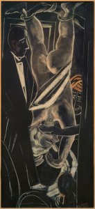 gece karşılaşma by Max Beckmann