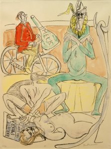SİRK (Zirkus) by Max Beckmann