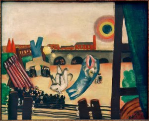 Çin havai fişekleri by Max Beckmann