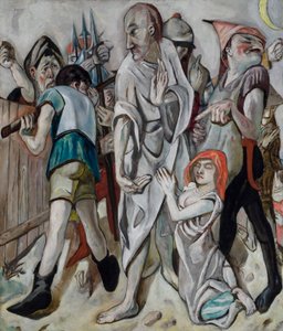 Mesih ve Günahkar by Max Beckmann
