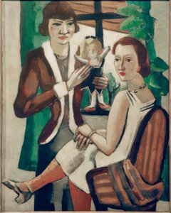 Penceredeki bayanlar by Max Beckmann