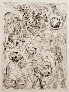 el bombası by Max Beckmann