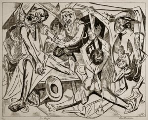 Gece by Max Beckmann