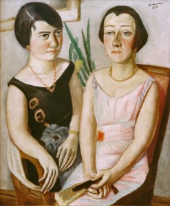 Çift portre by Max Beckmann